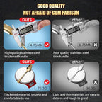 Lemeya Hammered Gold Silverware Set for 8,Stainless Steel 40-Piece Modern Cutlery Set,Mirror Polished Heavy Duty Flatware Set Utensil Set,Knives Spoons and Forks Set,Dishwasher Safe