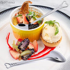 5.6'' Set of 6 Heart Spoons, Heart Shaped Spoons Stainless Steel – Cute Spoon and Functional for Hot Cocoa Bars, Tea Bags, or Cocktail Mixing – Easy to Clean and Spill-Free Use