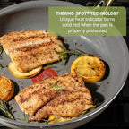 T-fal Preserve Ceramic, Non stick Cookware Set 13-Piece, Oven & Broiler Safe up to 350°F, Includes Stockpot, Saucepans, Frying Pans, Protectors, Pots and Pans, Beige