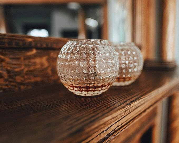 Golf Whiskey Glasses - Set of 2 - Unique, Handmade, Durable, and Fun Golf Drinking Accessories 10 Ounces Each and Handmade with Robust Packaging (2 Glasses, Not Personalized)