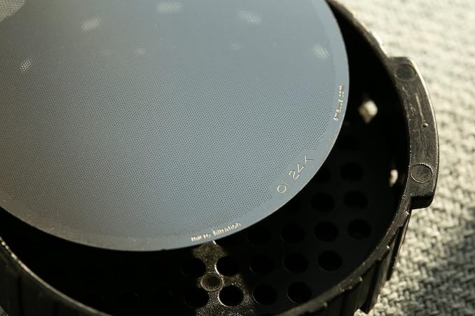 Stainless Steel Metal Reusable Filters, o1 Micro Filter, made for the AeroPress Coffee Maker