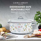 VQ - Laura Ashley 3.5L Slow Cooker - Elveden White