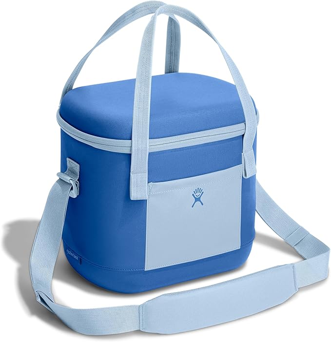 Hydro Flask Cooler Bag - Insulated Soft Lunch Bag - 12 L Capacity in Cascade and Surf Blue