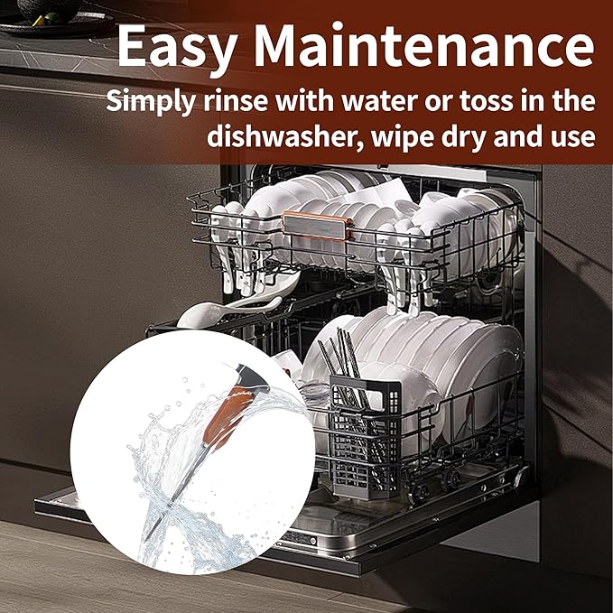 Ice Pick Tool with Wood Handle, Stainless Steel Ice Picks for Breaking Ice, Ice Carving Tools Bar Tools for Kitchen, Bars, Bartender, 8.86 Inch