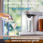 Bartesian 16-Pack Margarita Mixer Capsules for Cocktail Machine – Home Bar Mixology Cocktails Mix Pod Capsule Set To Use With the Bartesian Cocktail Drink Maker Machine