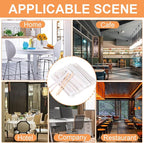 2000 Pcs Wood Coffee Stirrers 5.5 Inch, Individually Wrapped Disposable Beverage Stirrers Bulk Wooden Stirrer for Cocktails, Hot Drinks, Coffee, Bars, Restaurants, Homes, Offices