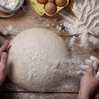 Premium Bread Proofing Set with Acacia Wood - Sourdough Bread Baking Supplies, 2 Rattan Banneton Baskets, 2 Basket Covers, Brush, Metal Scrapper, Plastic Scrapper, Scoring Lame, 5 Blades & Case