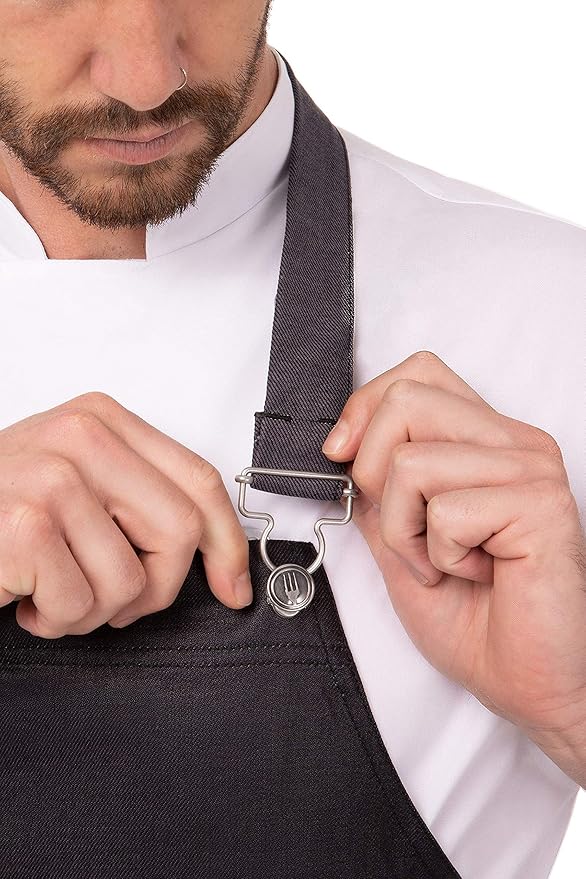 Chef Works Unisex Boulder Bib Apron