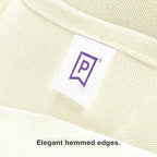 Gee Di Moda Ivory Rectangle Tablecloth - 90 x 132 Inch, Polyester, Wrinkle & Stain Resistant, Perfect for 6 Foot Table, Buffet, Parties & More