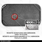 Starfrit The Rock 19.7'' x 11'' (50x28cm) Non-Stick Reversible Grill & Griddle - Durable Forged Aluminum - Oven Safe - PFOA Free - Easy to Clean - Black