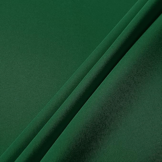 sancua Rectangle Tablecloth - 54 x 78 Inch - Stain and Wrinkle Resistant Washable Polyester Table Cloth, Decorative Fabric Table Cover for Dining Tables, Buffet Parties and Christmas, Hunter Green