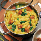 Tramontina Tri-Ply Clad Stainless Steel 5-Quart Dutch Oven Pot with Glass Lid, Induction-Ready, Dishwasher-Safe, NSF-Certified