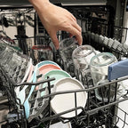 Felli On The Go Yogurt Parfait Snack Cup with Lid, Reusable Leak Proof Acrylic Travel Container for To Go Cereal Granola Milk, 12 oz Clear Mason Jar with Spoon & Crunch Fruit Holder (2, Yellow)