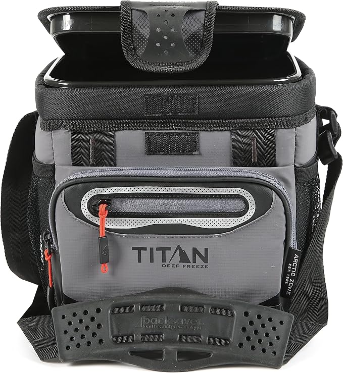 Titan by Arctic Zone 30 Can Zipperless Soft Cooler with HardBody Liner
