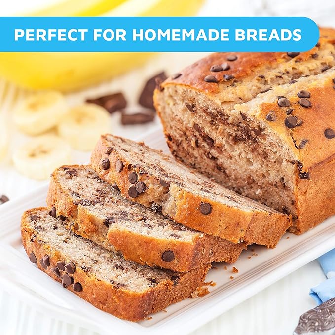 MontoPack Aluminum Disposable Loaf Pans | Deep Standard Size 6" x 3.5" Extra Thick Foil Bread Containers for Baking, Food Storage & Takeout | Eco-Friendly & Recyclable | Bulk 50-Pack 2 Pound Trays