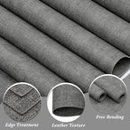 SUEH DESIGN Faux Leather Placemats Set of 6, Wipeable Place Mats Heat Resistant Table Mats Waterproof Dining Table Placemats for Indoor Outdoor Kitchen Dining Table