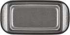 Rachael Ray Bakeware Meatloaf/Nonstick Baking Loaf Pan with Insert, 9 Inch x 5 Inch, Gray