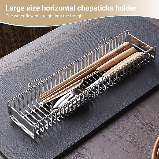 304 Stainless Steel Extendable Drainage Basket - Perfect for Fruit, Vegetables, and Dishes - Corrosion-Resistant, Space-Saving, and Versatile