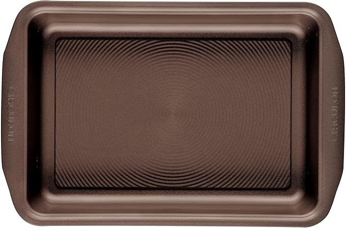 Circulon Symmetry Nonstick Rectangular Cake Pan - Chocolate - 9" x 13"