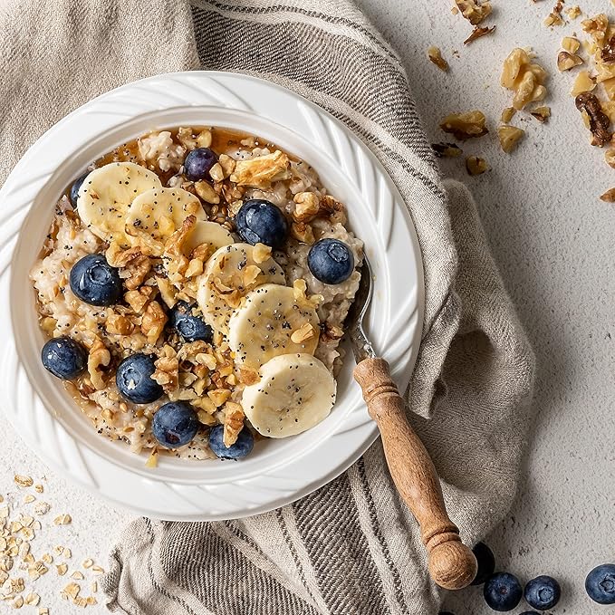 Bluetable Disposable Bowls 12 oz Bulk Case Pack (800 Count) Plastic Bowl White – Heavy Duty Bowls for Hot Soup Microwave Safe Paper Alternative Large Bowls Bulk [800 Pack/Case]