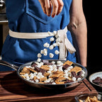 HexClad Hybrid Nonstick 10-Inch Frying Pan with Tempered Glass Lid, Stay-Cool Handle, Dishwasher-Friendly, Oven-Safe Up to 900°F, Induction Ready, Compatible with All Cooktops