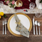 KEAWELL Premium Versailles Silverware Set, 20-Piece Flatware for 4, 18/10 Stainless Steel, Heavy-Duty, Mirror Polished, Royal Engraved Handle, For Formal Dining, Dishwasher Safe (20, Silver)