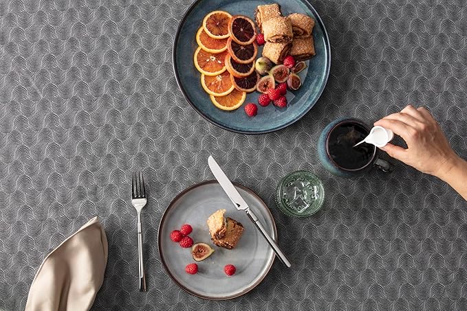 Fortessa Lloyd 18/10 Stainless Steel, 60 Piece Flatware Set (Service for 12), Silver