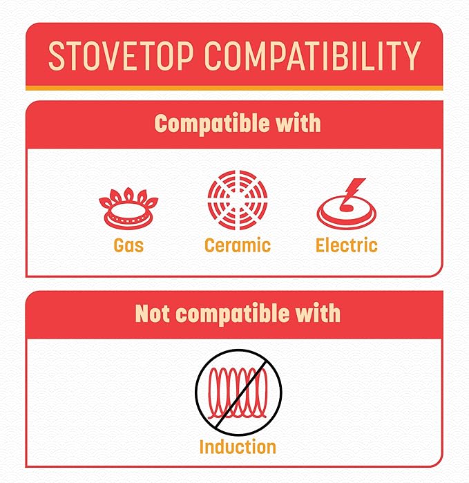 JOYCE CHEN Classic Series 9.5-Inch Ceramic Nonstick Carbon Steel Stir Fry Pan