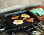 Nordic Ware Stovetop Backsplash Griddle, Black, Nonstick