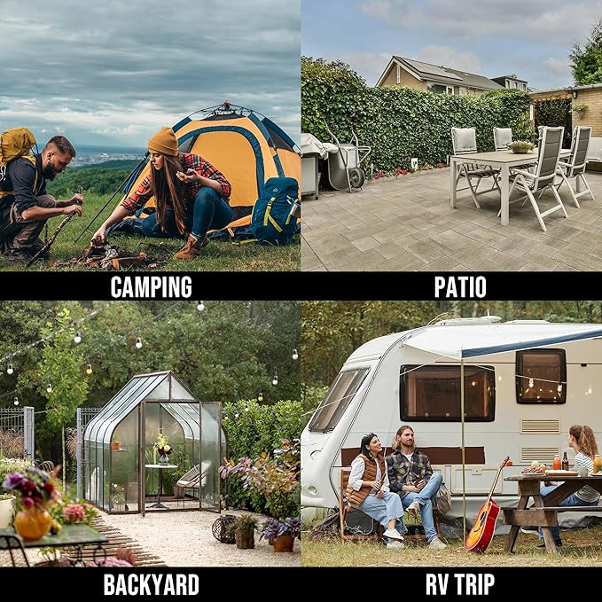 Portable Propane Gas Griddle 3-Burner with Foldable Cart & Side Table, Flat Top Gas Grill Griddle Stove with Lid, for Outdoor Cooking Patio Backyard Camping RV Tailgating Beach, GS310