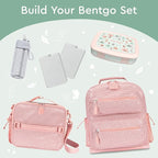 Bentgo Kids Prints Leak-Proof, 5-Compartment Bento-Style Kids Lunch Box - Ideal Portion Sizes for Ages 3-7, Durable, Drop-Proof, Dishwasher Safe, & PFAS & BPA-Free Materials (Nature Adventure)