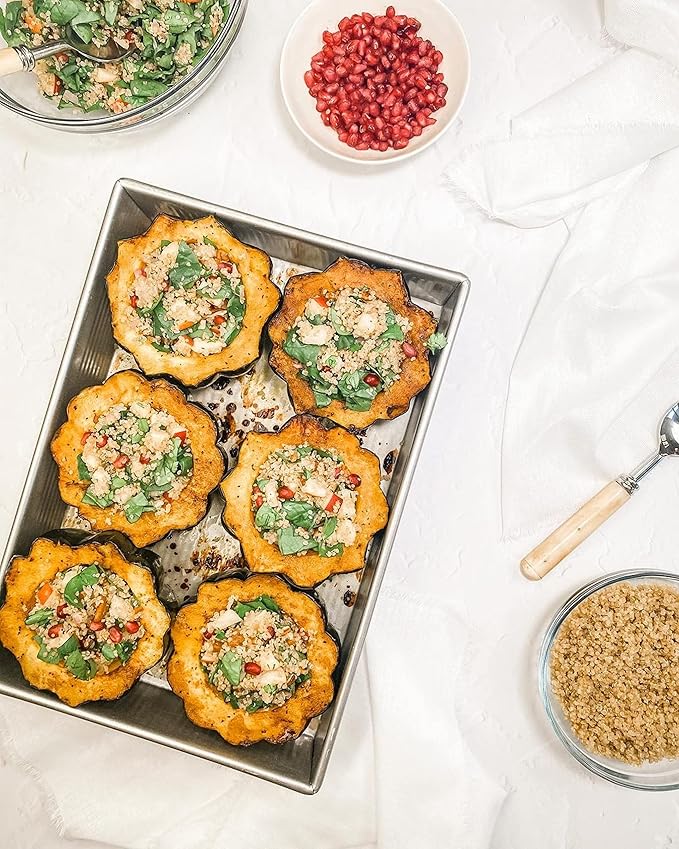 USA Pan Bakeware Rectangular Cake Pan, 9 x 13 inch, Nonstick & Quick Release Coating, Aluminized Steel