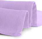 Gee Di Moda Rectangle Tablecloth - 90 x 156 Inch Lavender Table Cloth for 8 Foot Table with Floor-Length Drop - Heavy Duty Washable Fabric - 8 Ft Buffet Table, Holiday Party, Wedding & Baby Shower