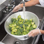 Carlisle FoodService Products 60280 Dura-Ware Standard Weight Commercial Colander, 16 Quart, Silver