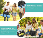 Tirrinia Large Insulated Cooler Bag - Outdoor Leakproof Cooler Box for Women & Men - Portable Freezer Bag with Adjustable Shoulder Strap for Camping, Picnic, Golf, Beach