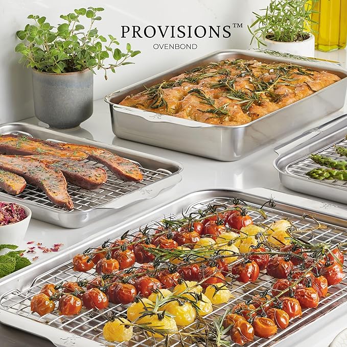 Hestan - OvenBond Collection - Tri-ply Half Sheet Pan, 13-Inch x 18-Inch