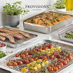 Hestan - OvenBond Collection - Tri-ply Half Sheet Pan, 13-Inch x 18-Inch