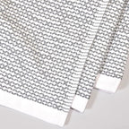 Realm 100% Cotton Stripe Pattern Kitchen Dish Cloths | Nautical Blue 13" x 13" Inch Soft, Plush & Absorbent Quick Drying Dish Towels (6 Pack)