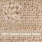 All-Clad Solid Kitchen Towel: Highly Absorbent, Super Soft Long Lasting - 100% Cotton, 17"x30" Tea Towel for Cleaning & Drying Dishes, Pans, Glassware, or Countertops, (1-Pack), Cappuccino