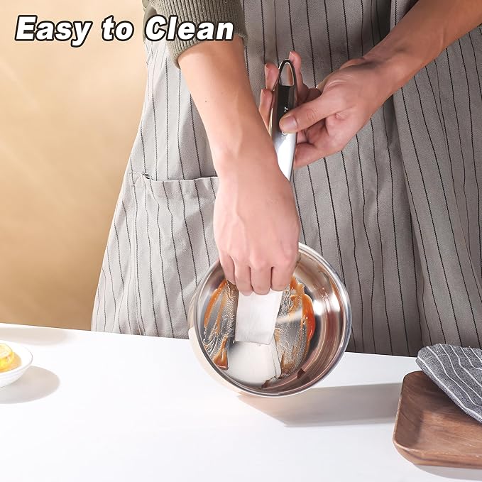 1-Quart Saucepan with Lid, Tri-Ply Stainless Steel Pot with Stay-Cool Handle & All Cooktop Compatibility (Gas, Ceramic, Electric) - Copper