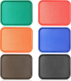 New Star Foodservice Fast Food Tray, Set of 12 (Orange, 10 by 14 Inch)