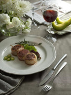 Matte Silverware Set, 18/10 Stainless Steel Satin Flatware, Modern Brushed Finish Cutlery, Dishwasher Safe & Durable, Built to Last (60-Piece, Sleek)