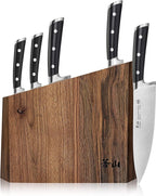 Cangshan TS Series 1024876 Swedish 14C28N Steel Forged 6-Piece Knife Block Set, Walnut