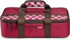 Rachael Ray Lasagna Lugger, Thermal Insulated Casserole Carrier for Hot or Cold Food, Lugger Tote for Potluck, Parties, Picnic, and Cookouts, Fits 9" x 13" Baking Dish