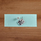 Solino Home Cotton Linen Table Runner 36 Inches - Pastel Turquoise Hemstitch Table Runner 14 x 36 Inch Ideal for Dresser and Coffee Tables - Summer