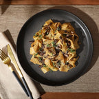 Gibson Elite Pasco 12 Piece (Service for 4) Plates and Bowls Reactive Glaze Dishes Stoneware Ceramic Dinnerware Set - Black