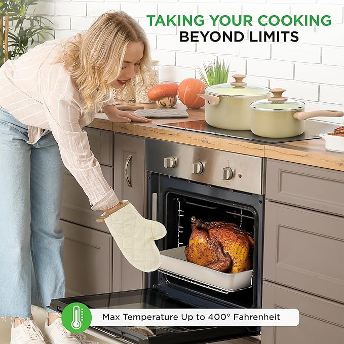 Nutrichef 54-Piece Marble Non-Stick Cookware and Bakeware Set, Professional Home Kitchen Collection with Multi-Sized Pots and Pans Set, and Heat-Resistant Tools