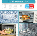 Vtopmart 2Pack 2260ml/ 76.4oz Large Glass Storage Containers with Lids, Meal Prep Food Container Set with Snap Airtight Lid for Baking, Microwave, Oven, Leak Proof, for Freezer, Dishwasher, Green