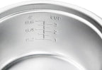 Elite Gourmet ERC-003 Electric Rice Cooker with Automatic Keep Warm Makes Soups, Stews, Grains, Hot Cereals, White, 6 Cups Cooked (3 Cups Uncooked)