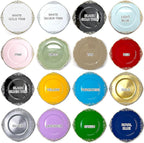 allgala Gold Charger Plates - Heavy Duty Plastic Charger for Dinner Plates - 6 Pack 13 Inch Charger Plates for Table Decor - Ideal for Weddings, Thanksgiving Parties & Holidays - Floral Gold